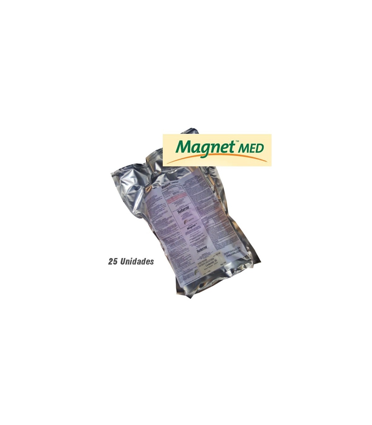 MAGNET MED bolsa 25 trampas cebo atracción y muerte de ceratitis la fruta