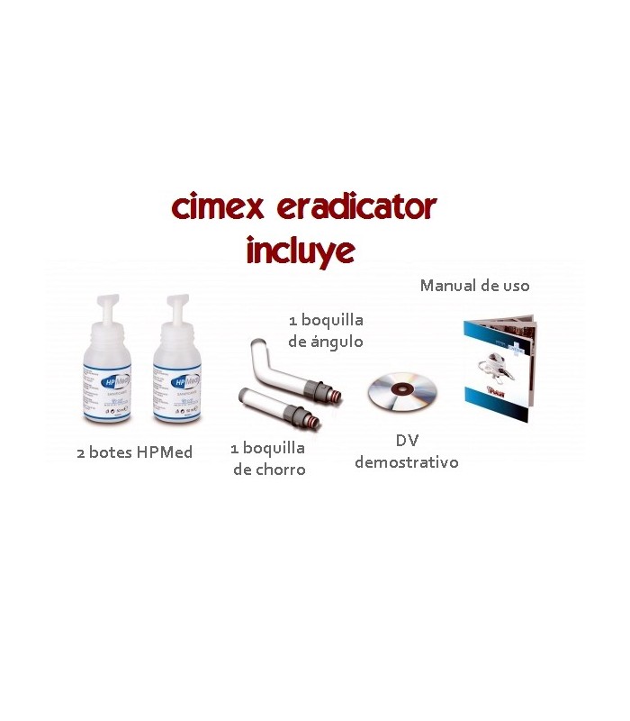 CIMEX ERADICATOR vaporizador contra chinches de cama