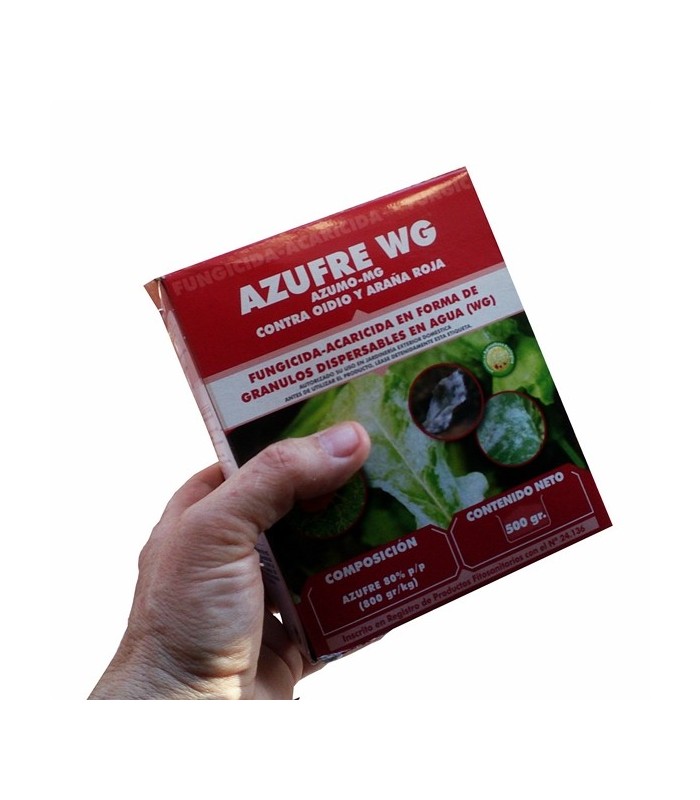 Azufre 500 gr AZUFRE WG