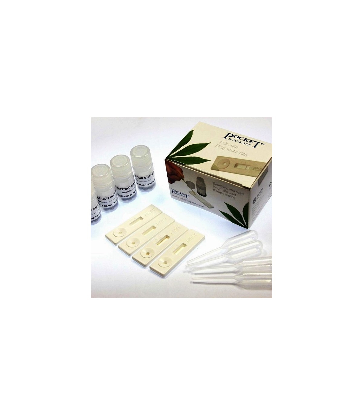 TEST Erwinia Amylovora 4 Uds Fuego bacteriano