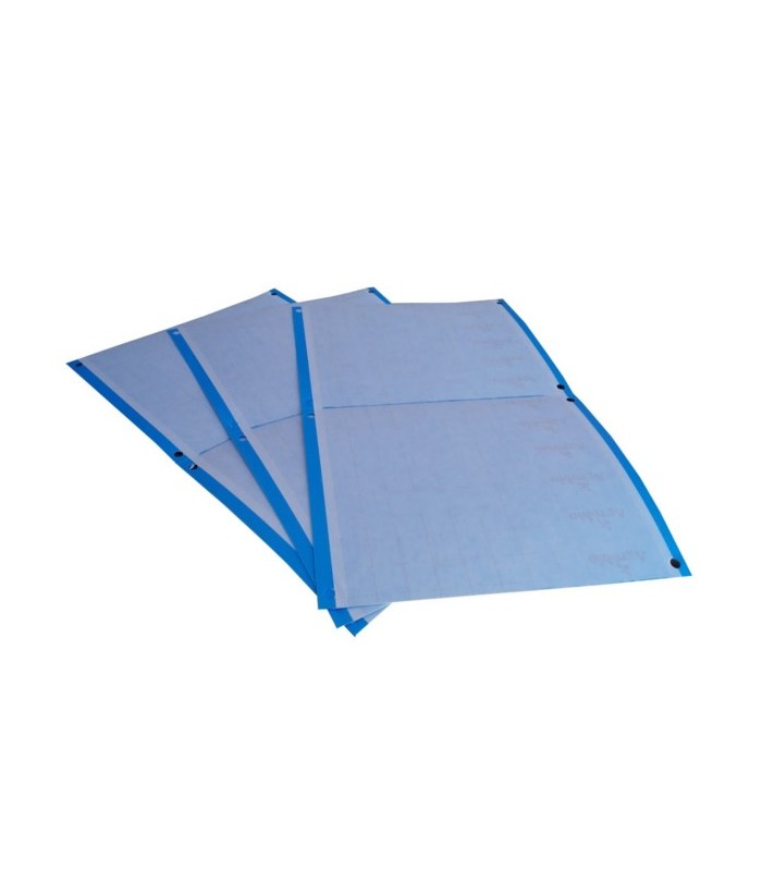 PLACA AZUL 40 x 25 cm individual