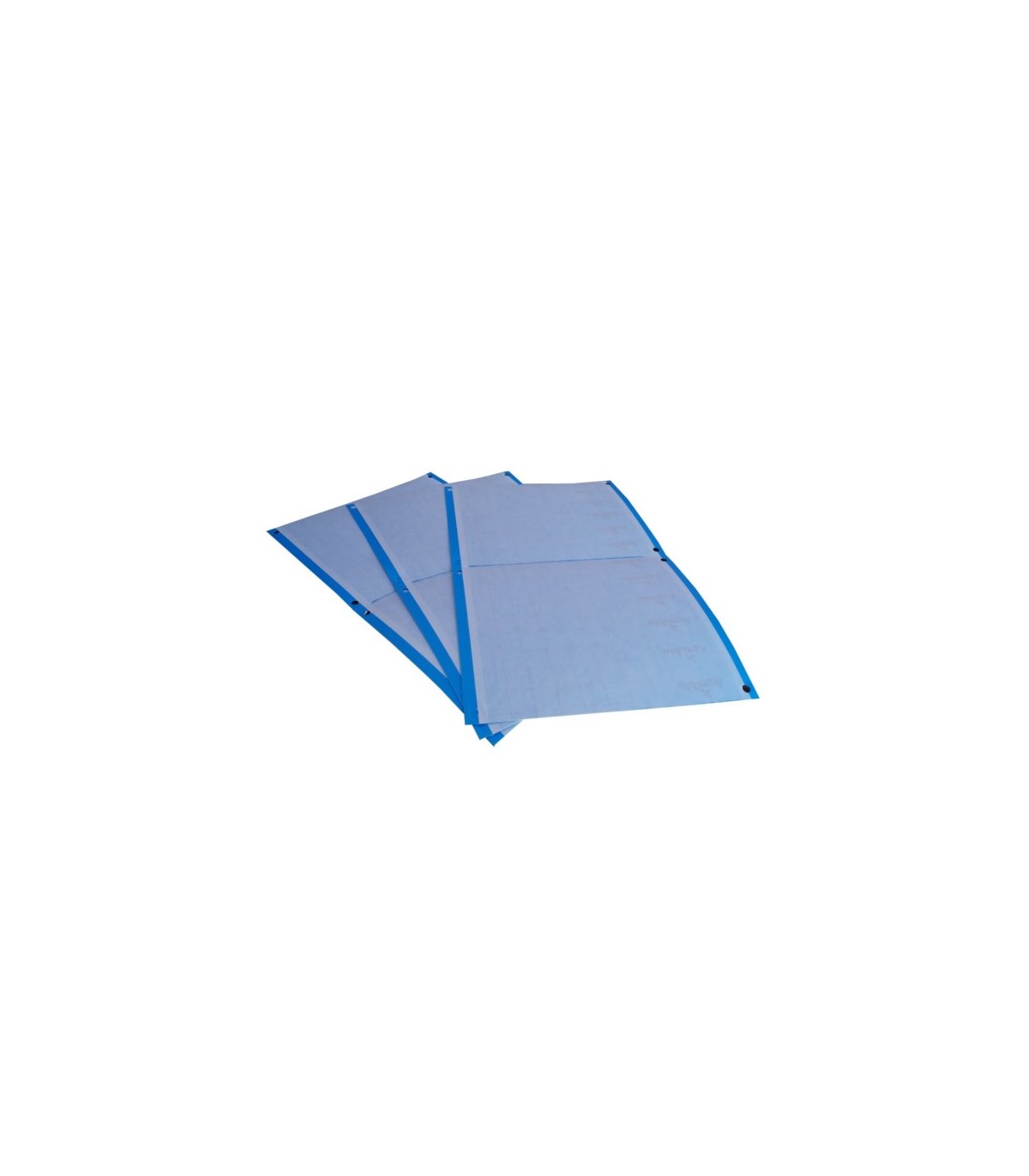 PLACA AZUL 40 x 25 cm individual