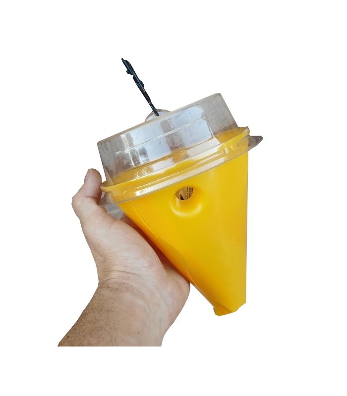 CERATIPACK Trampa + cebo + insecticida contra mosca de la fruta