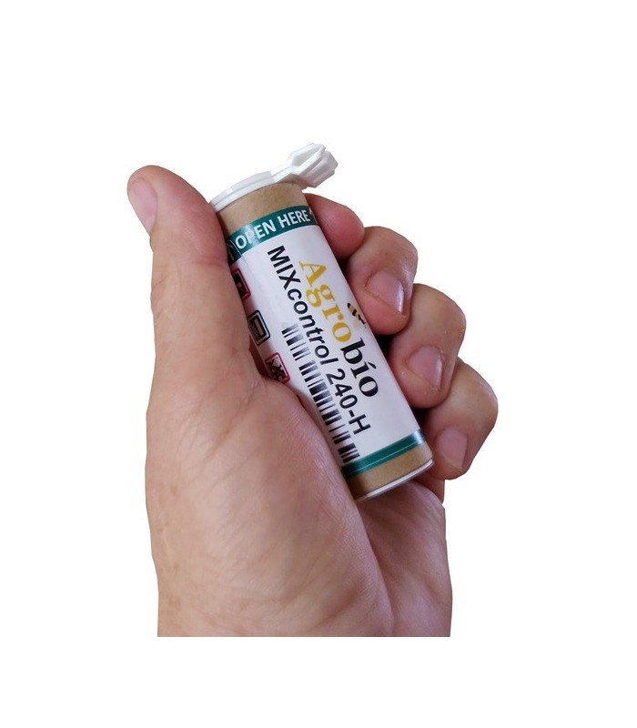 MIX 240-F FRESAPROTECT mezcla de parasitoides contra pulgón en cultivo de fresa