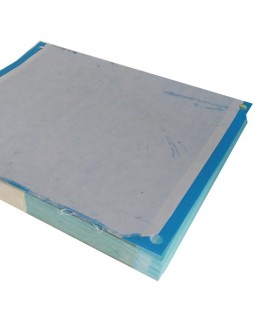PLACA AZUL 20 x 25 cm individual (paquete de 50 Ud)