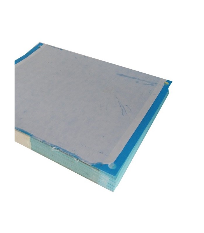 PLACA AZUL 20 x 25 cm individual (paquete de 50 Ud)
