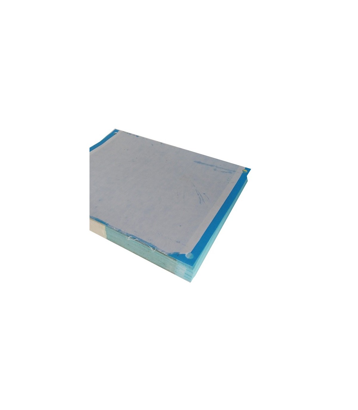 PLACA AZUL 20 x 25 cm individual (paquete de 50 Ud)