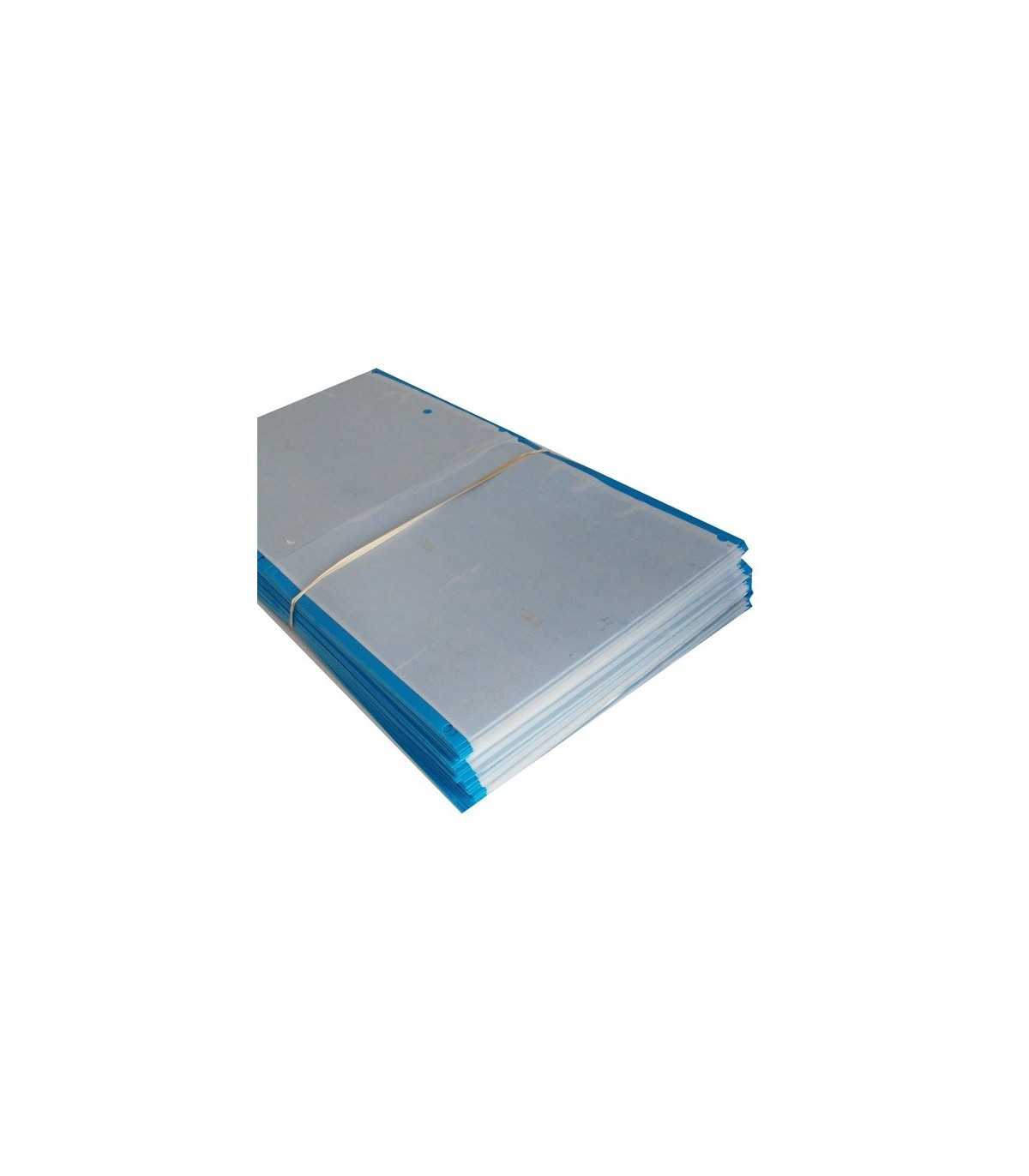 Placa azul individual 40 x 25 cm (50 Ud)