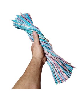 Rafia para atar  bolsos de uva x1000