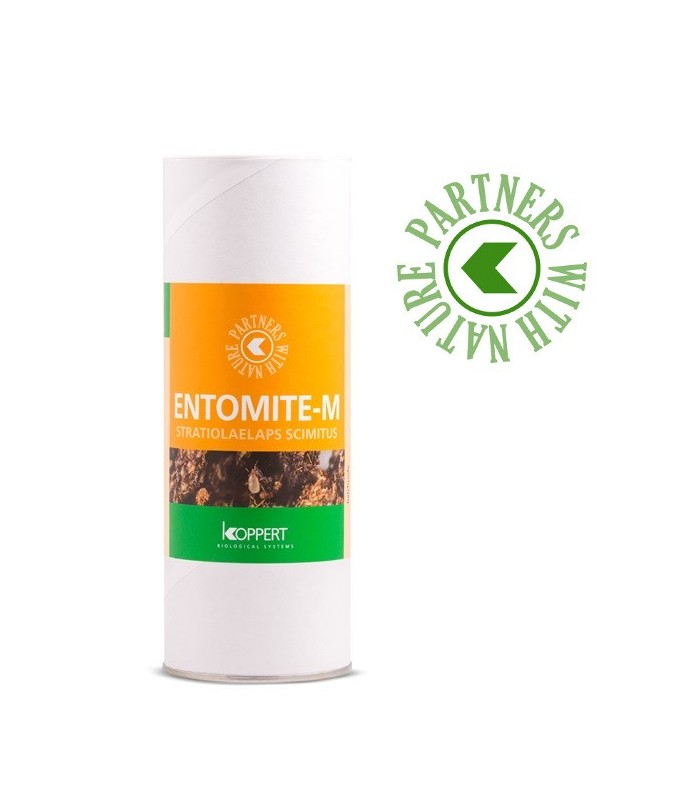 ENTOMITE M 10.000 Hypoaspis miles contra trips y moscas del mantillo