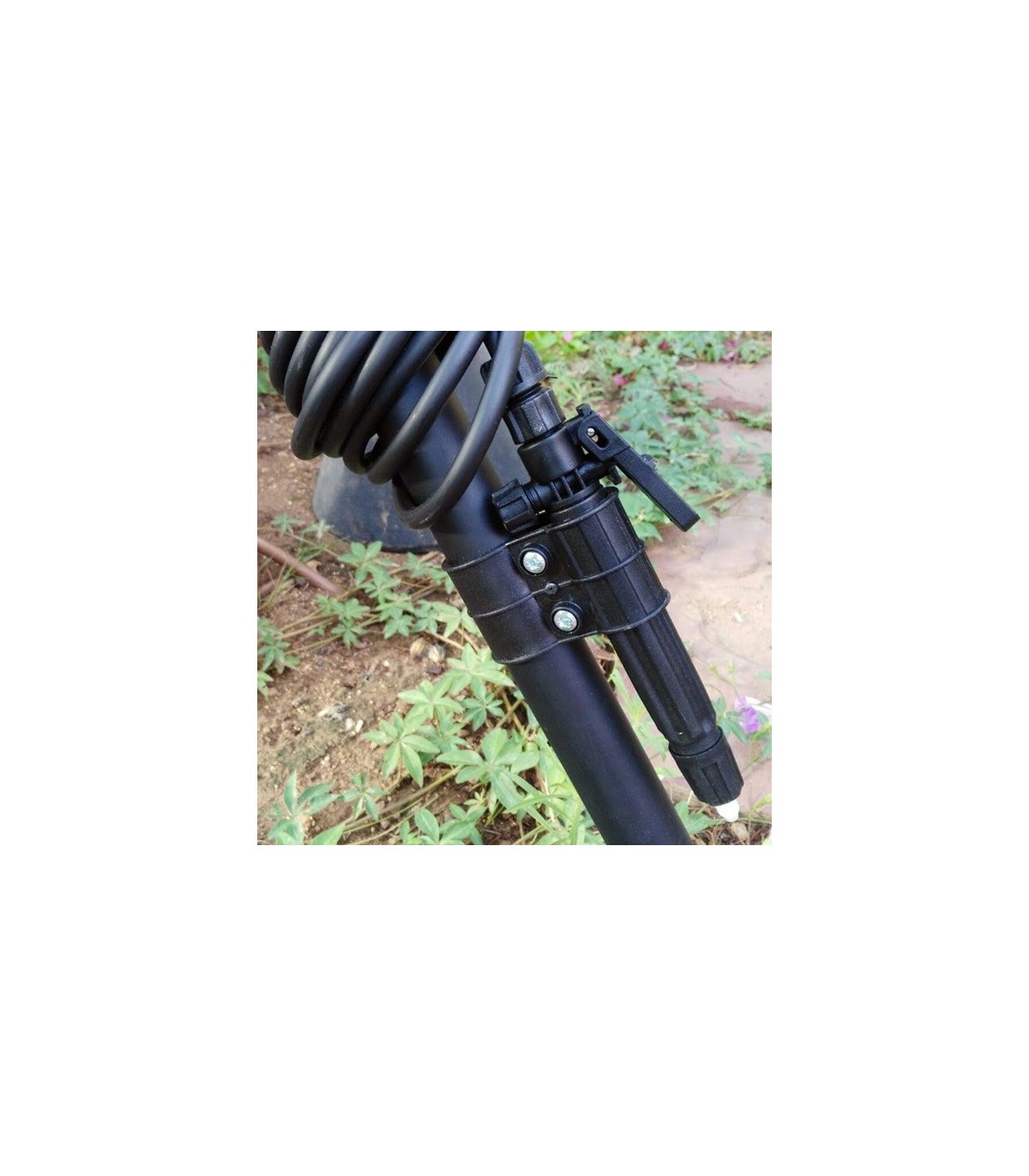 pertiga extensible para el tratamiento de palmeras