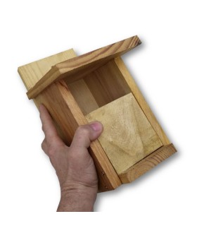 caja nido Paser frontal abierto