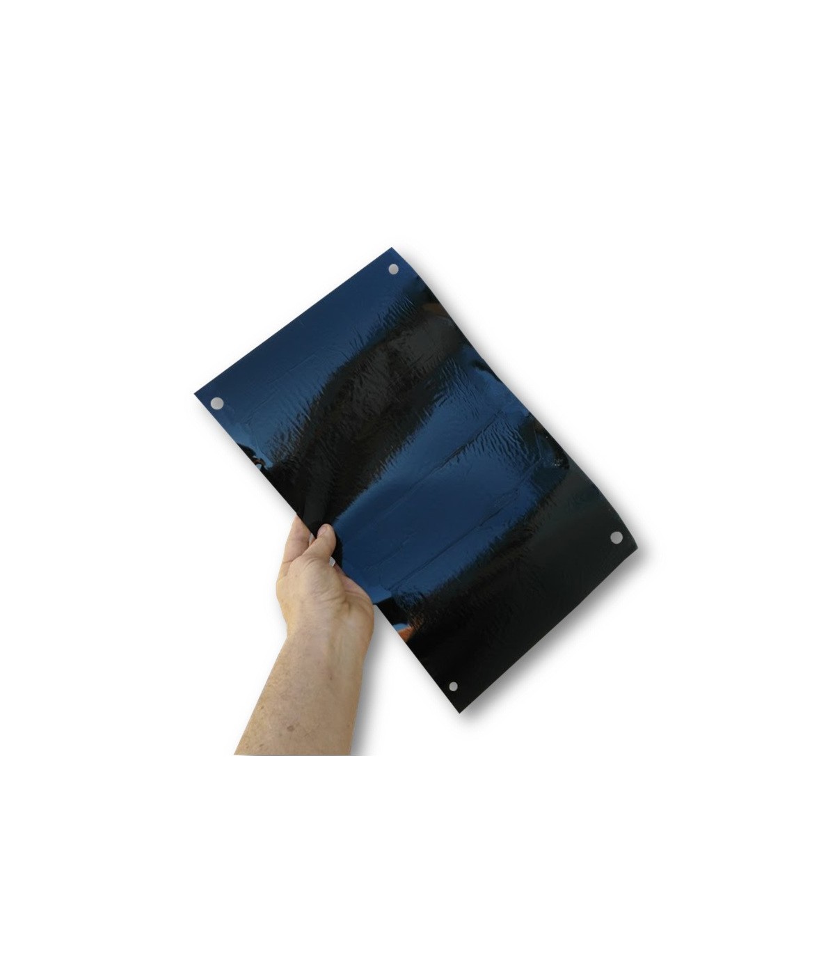 PLACA cromática negra 40 x 25 cm individual