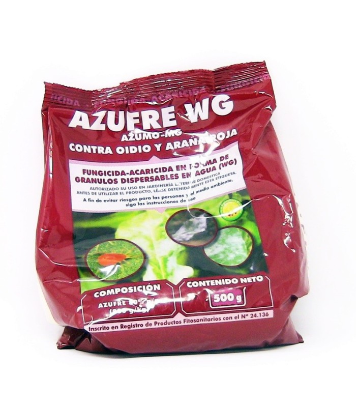 Azufre 500 gr AZUFRE WG