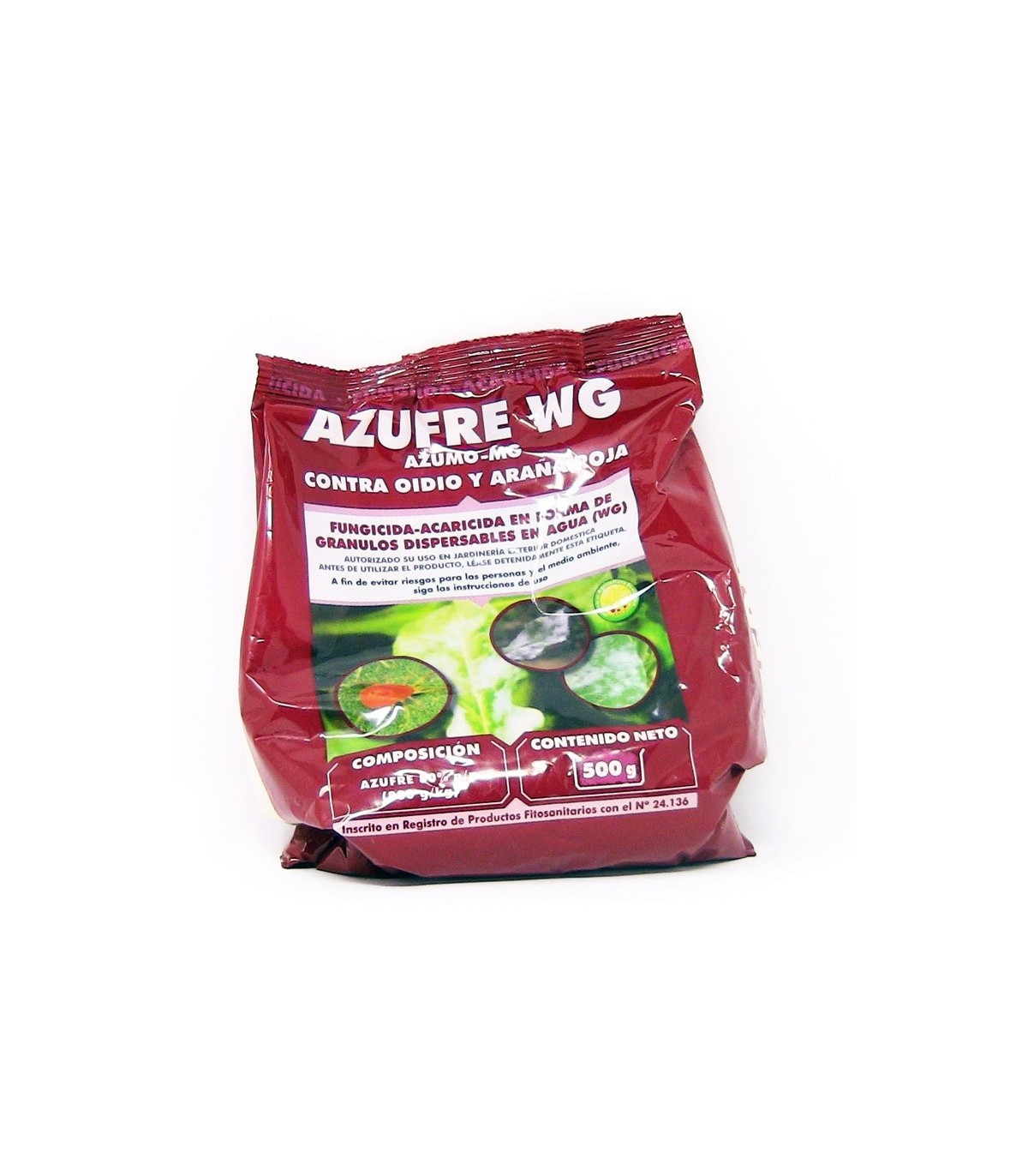 Azufre 500 gr AZUFRE WG