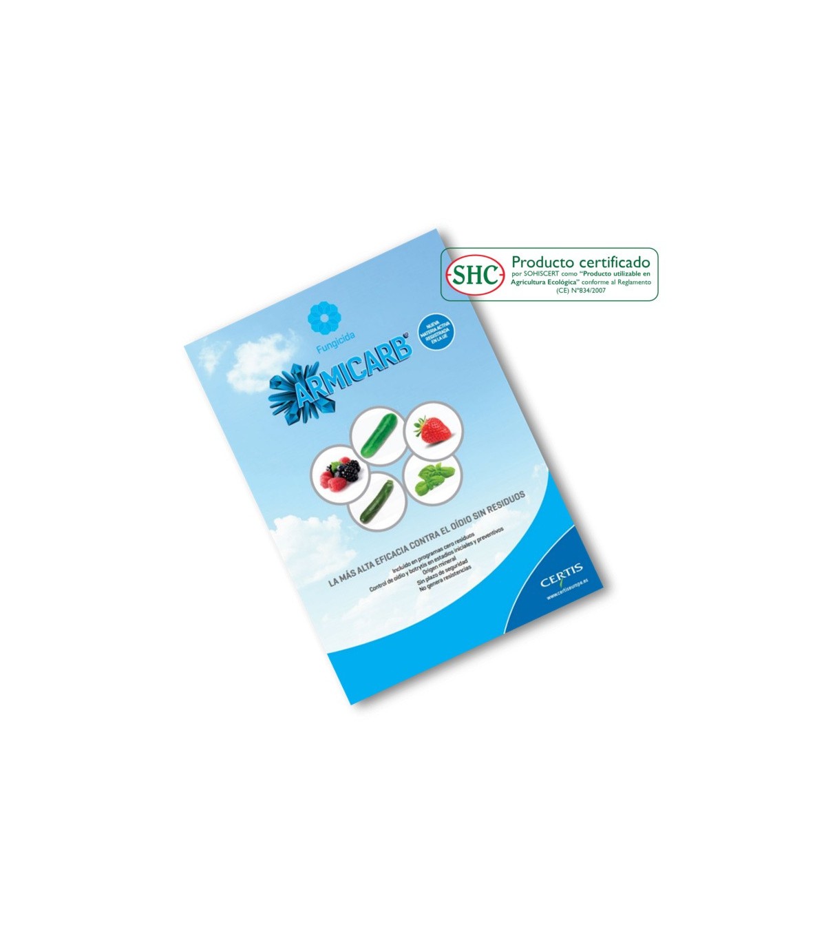ARMICARB 1 kg biofungicida anti oidio y botritis