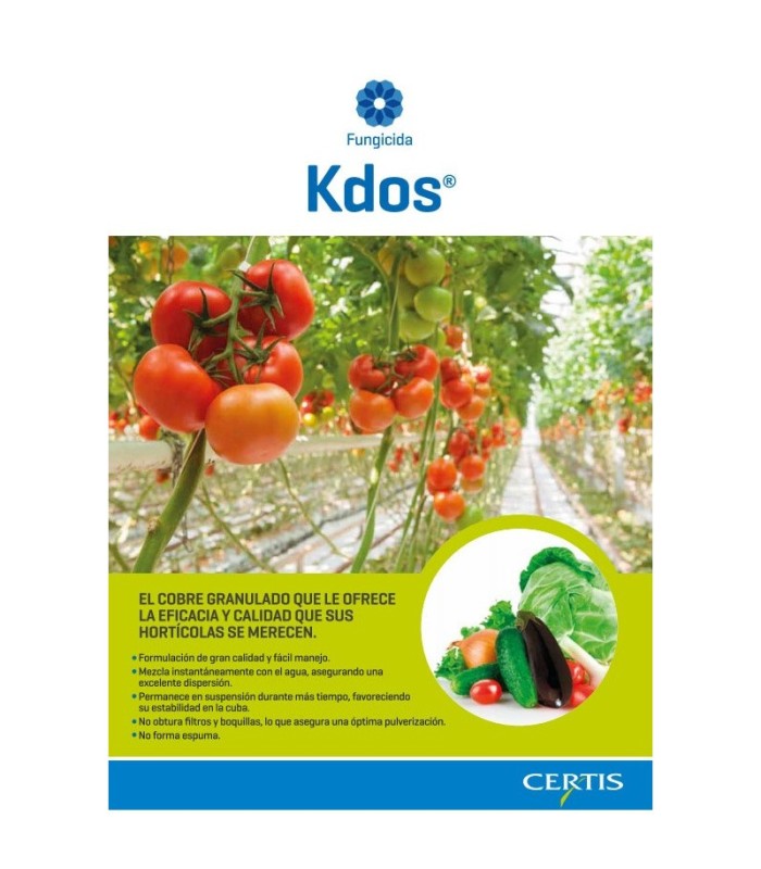KDOS fungicida horticolas