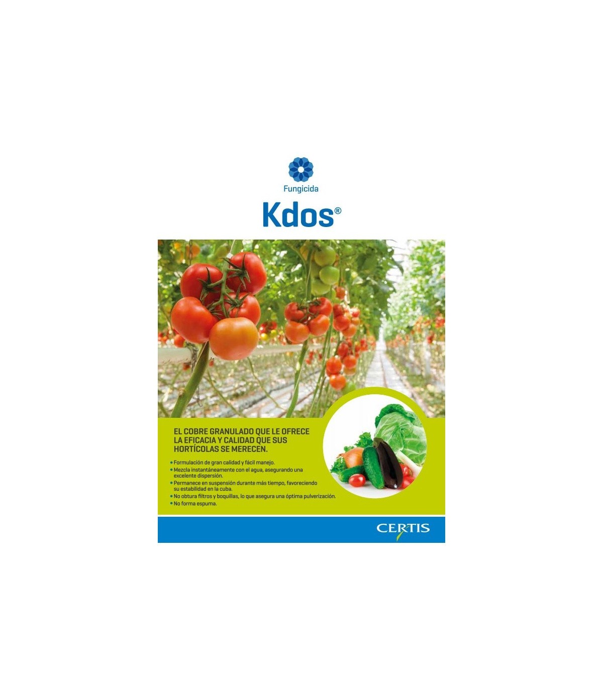 KDOS fungicida horticolas