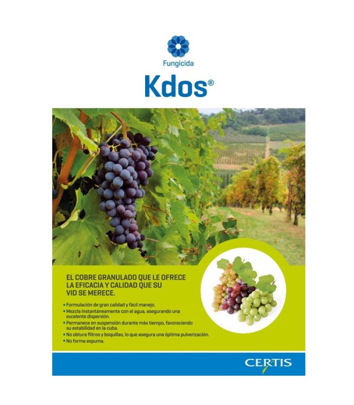 KDOS fungicida viñedo