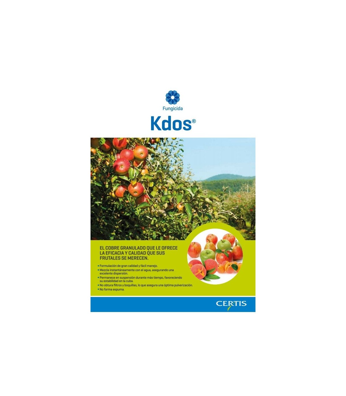 KDOS fungicida frutales