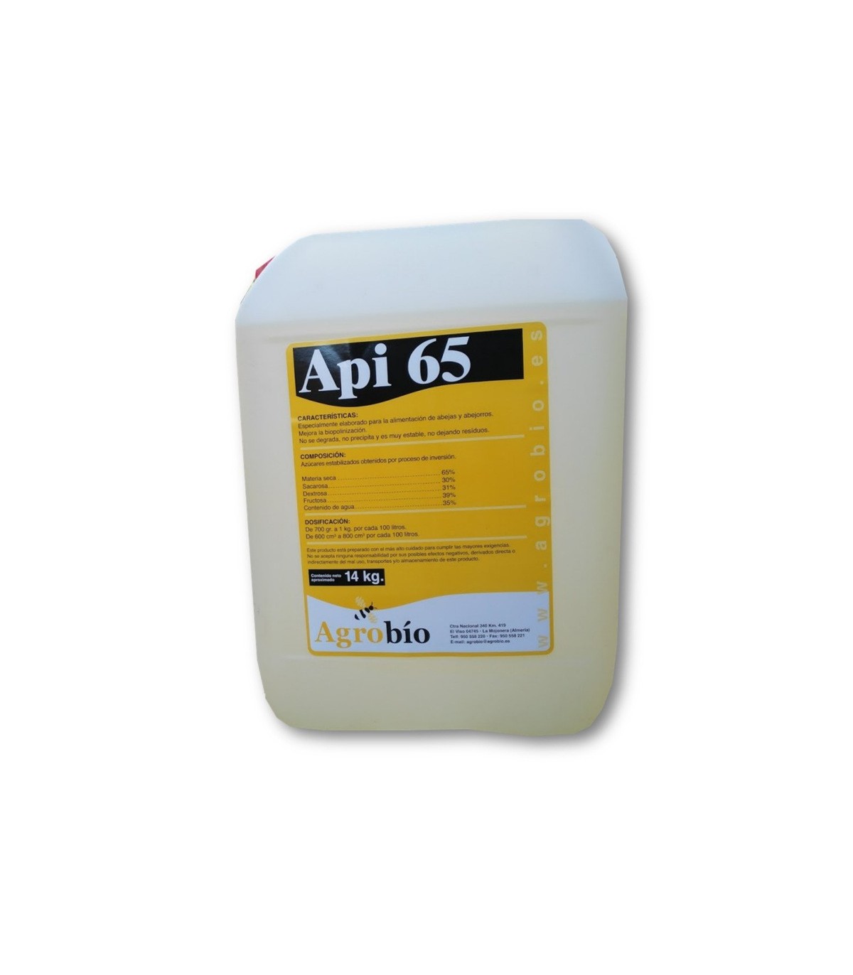 Api 65 alimento líquido para abejas y abejorros