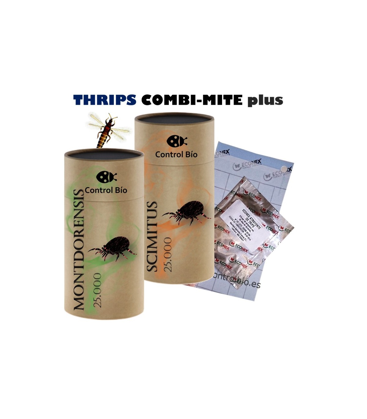THRIPS COMBI-MITE plus Montdorensis + Scymitus + atrayente kit