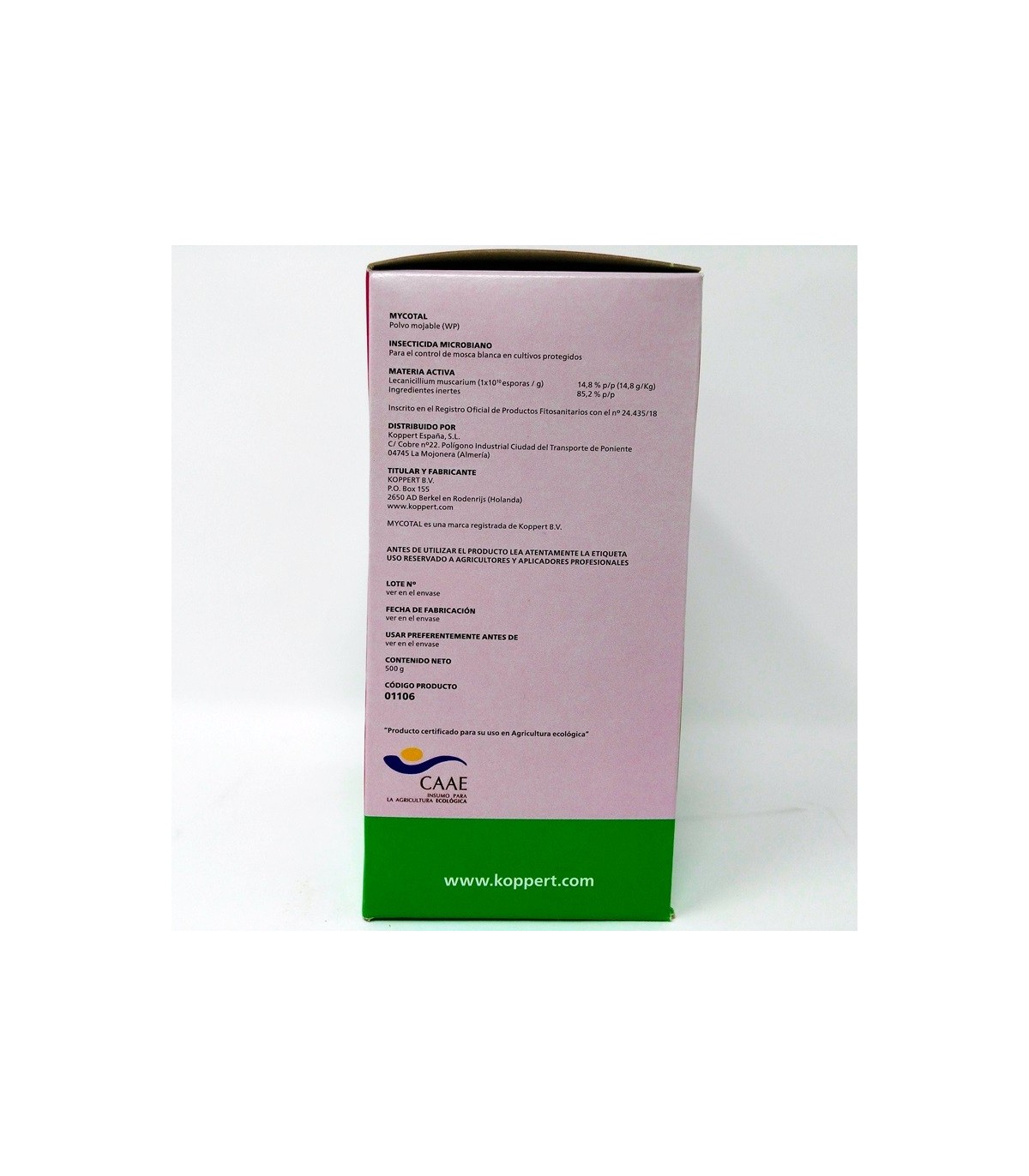 mycotal koppert insecticida microbiano