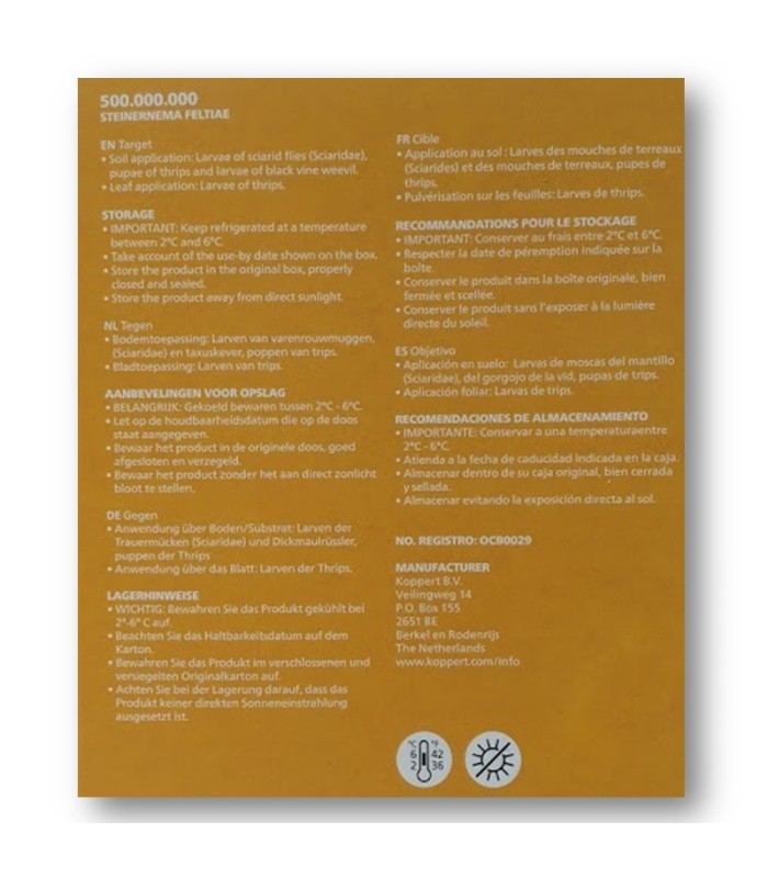 ENTONEM 500 Koppert steinernema felitae