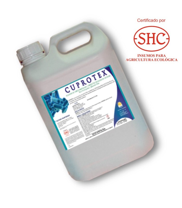 Cu CUPROTEX 5L corrector de carencias de cobre