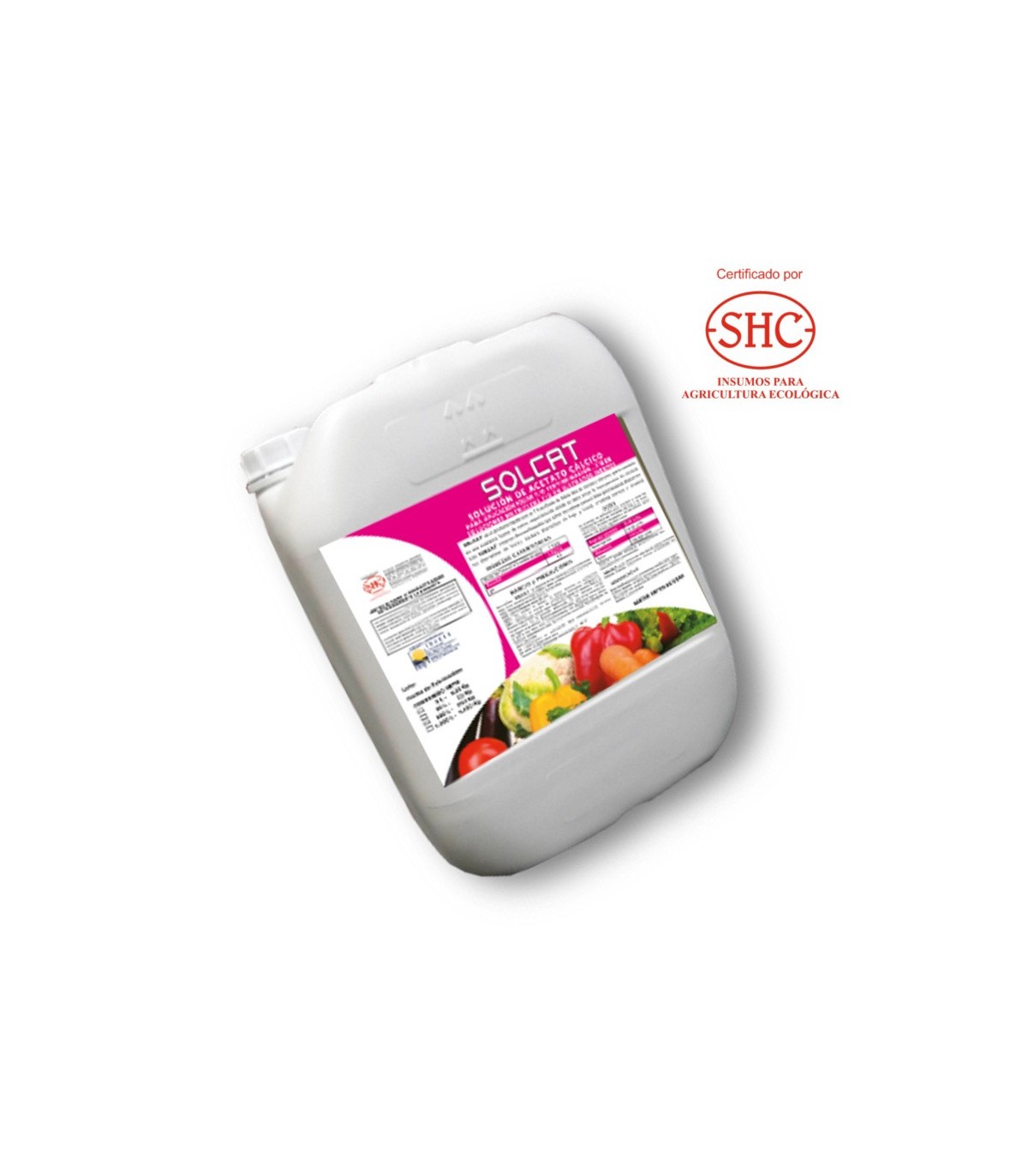 Ca SOLCAT 20L Acetato cálcico