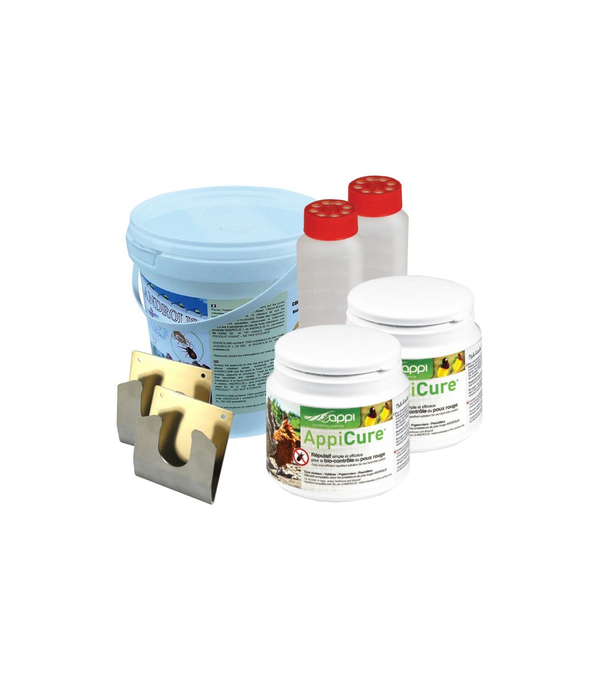 COMBO APPICURE L control de ácaro rojo hasta 30 gallinas