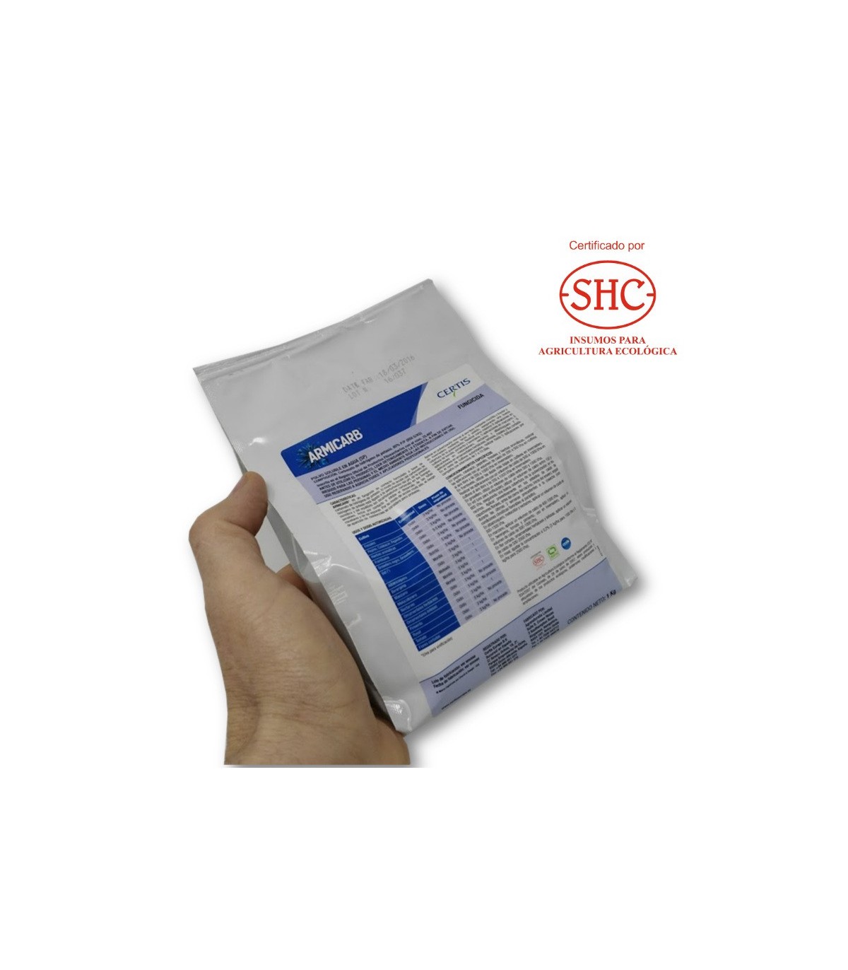 ARMICARB 1 kg biofungicida anti oidio y botritis