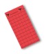 PLACA ROJA individual 15x30 cm (50 Ud)
