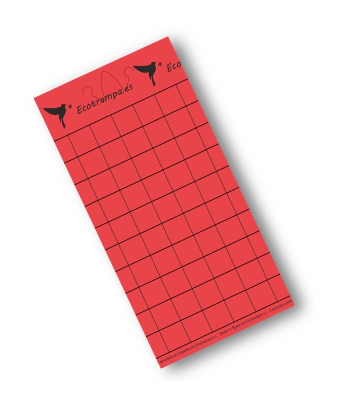 PLACA ROJA individual 15x30 cm (50 Ud)
