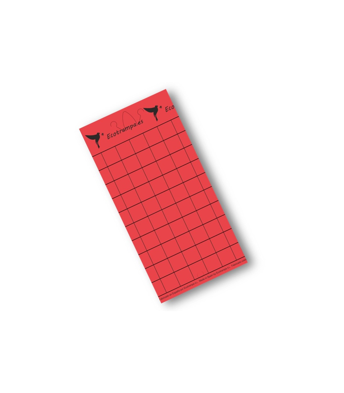 PLACA ROJA individual 15x30 cm (50 Ud)