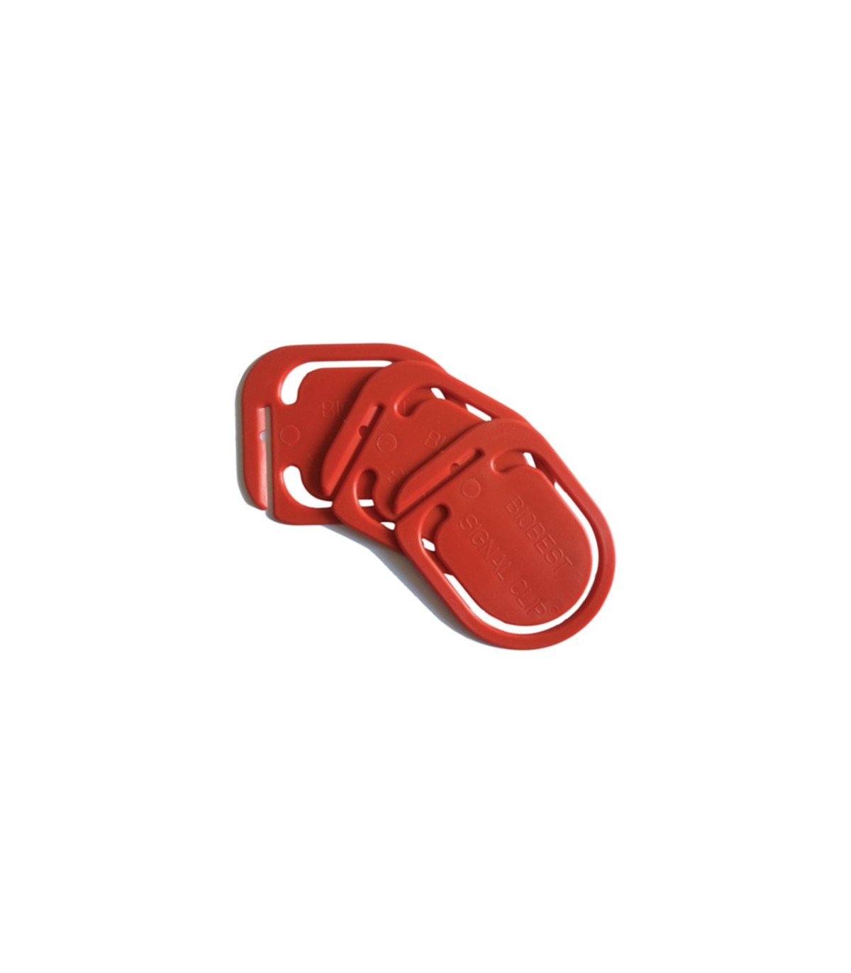 SIGNAL CLIPS RED x50 Ud.