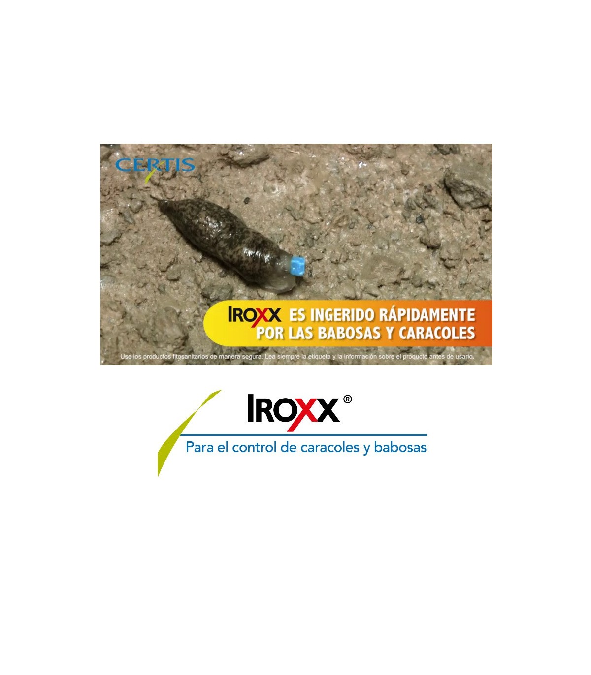 IROXX 5Kg control ecológico de caracoles y babosas