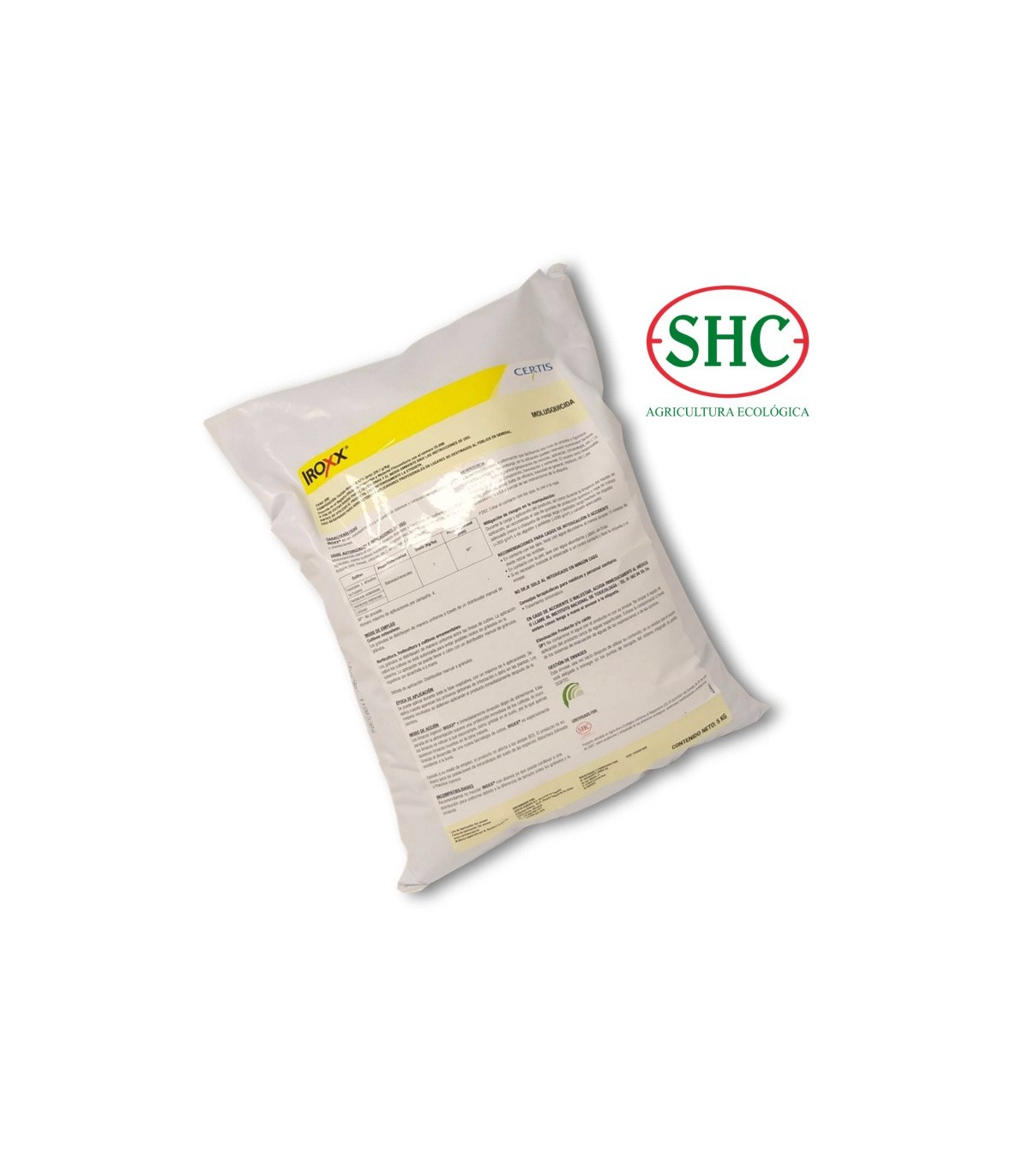 IROXX 5Kg control ecológico de caracoles y babosas