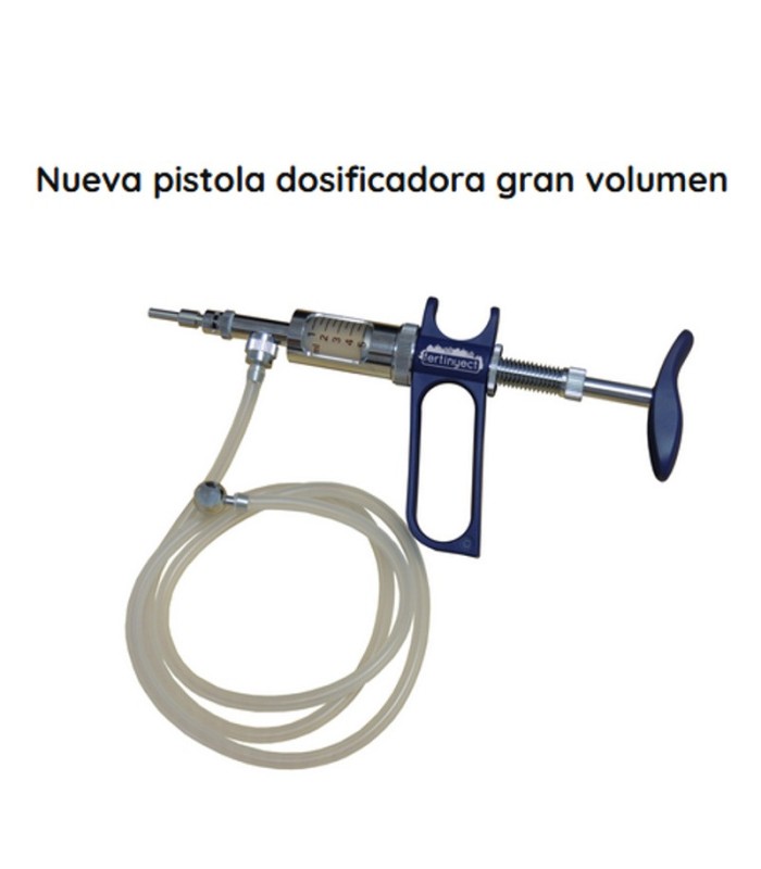 Pistola dosificadora para ynject