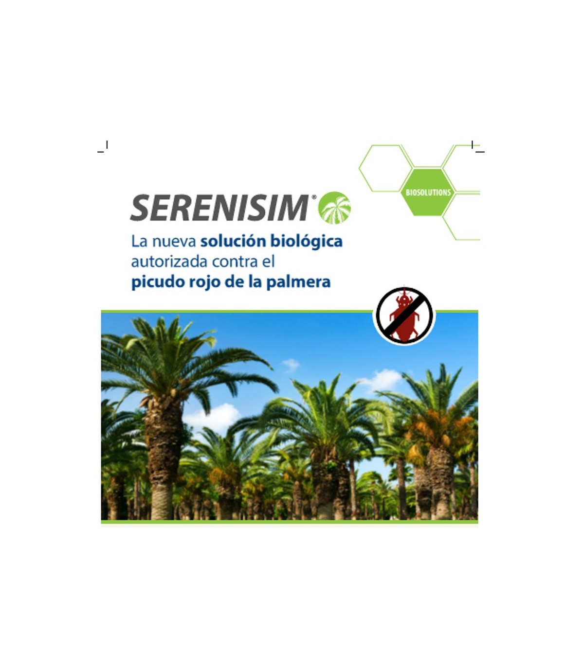 SERENISIM 3 Kg Beauveria bassiana contra picudo rojo