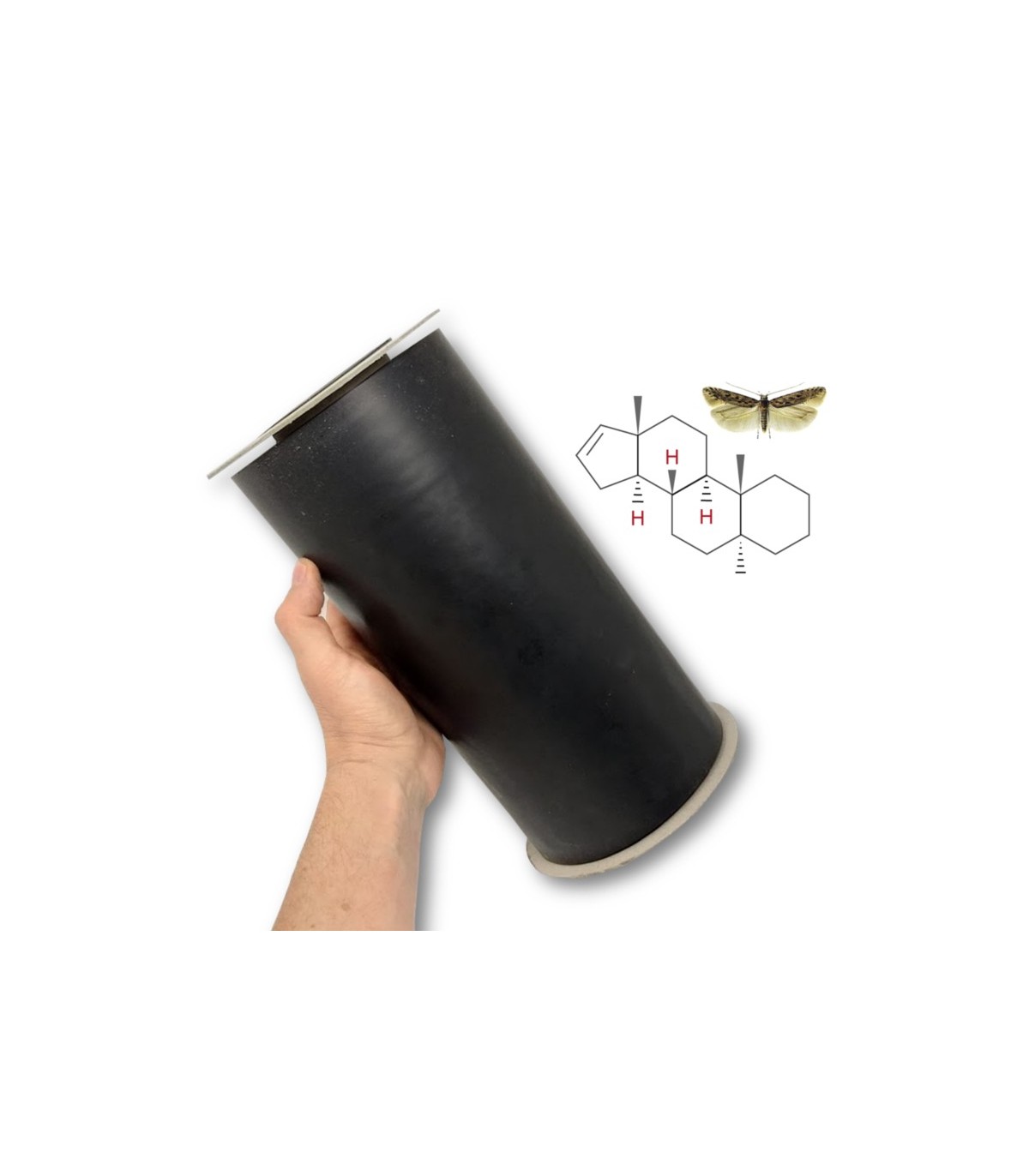 ROLLO NEGRO TUTA 30 cm X 100 m.