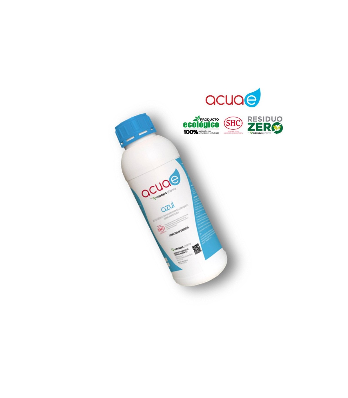 ACUAE AZUL 1L Alguicida ecológico de acción física