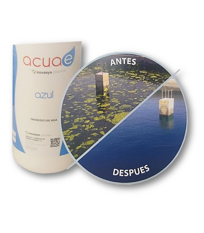 ACUAE AZUL 1L Alguicida ecológico de acción física
