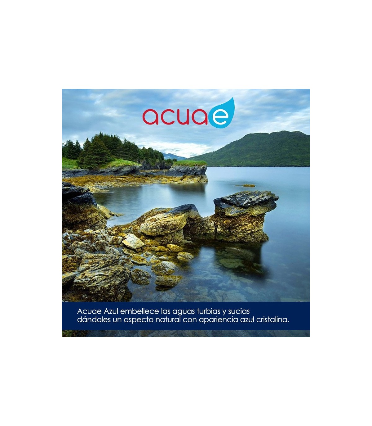 ACUAE AZUL 5L Alguicida ecológico de acción física