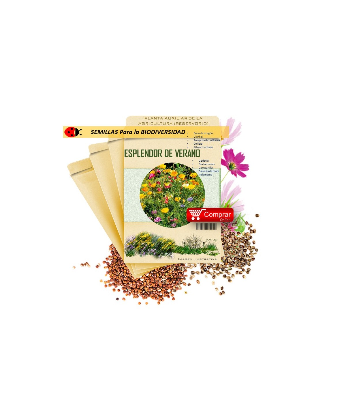 MEZCLA MELÍFERA semillas x 25 g