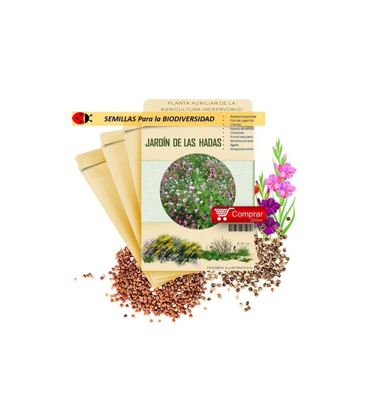 JARDÍN DE LAS HADAS semillas x 5 g