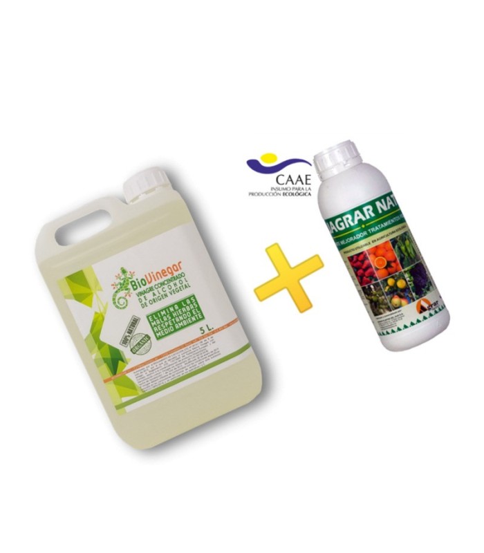 Herbicida ecológico + Mojante