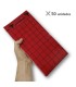PLACA ROJA individual 15x30 cm (50 Ud)