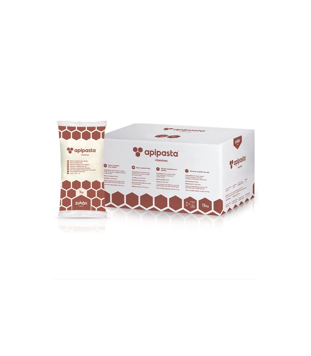 APIPASTA 15 Kg preparado azucarado para abejorros