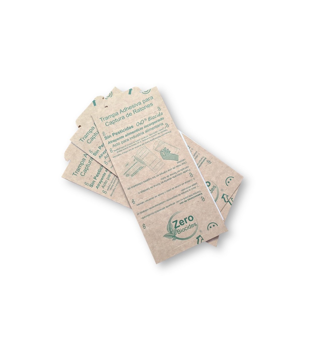 Ratón pack de 2 trampas + 1 de regalo